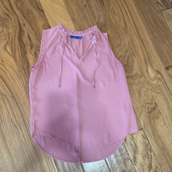 Apt 9 Ruffled Trim Sleeveless Blouse - Picture 2 of 7